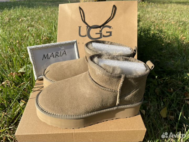 Ugg ultra mini platform Угги женские на платформе