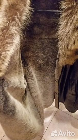 Продам мужскую куртку на меху (дубленка)