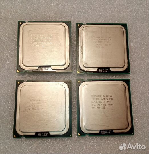 Процессоры Socket (775, 1155, 1156, AM2)