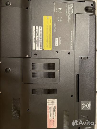 Ноутбук sony vaio pcg-71812v