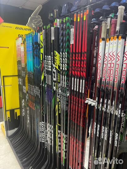 Хоккейная клюшка,новая, восстановленная