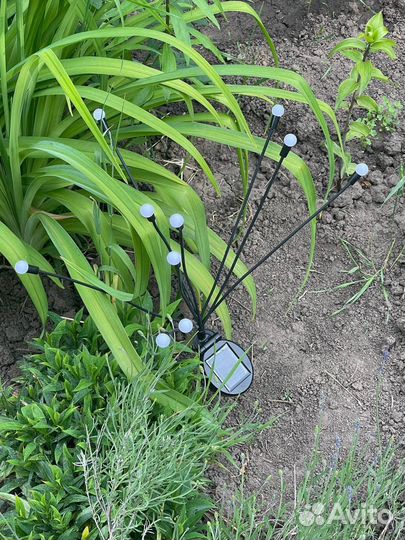 Светильник садовый на солнечной батарее