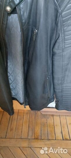 Куртка мужская кожзам
