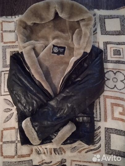 Куртка кожаная женская 46 48