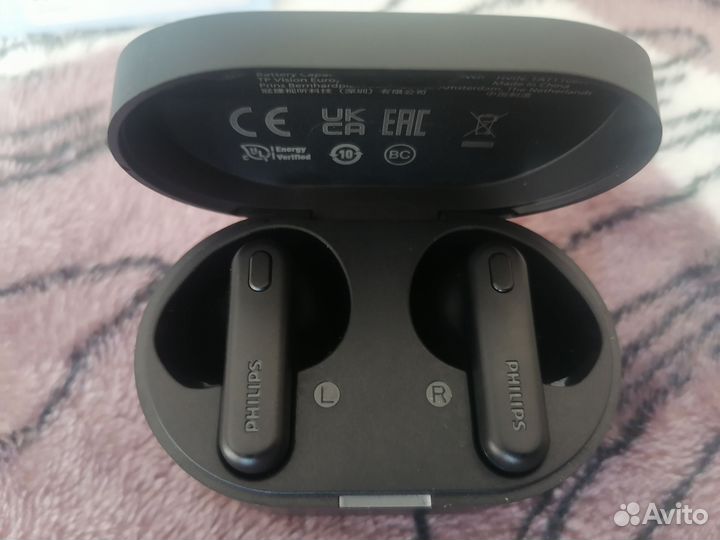 Беспроводные наушники philips tat1138bk