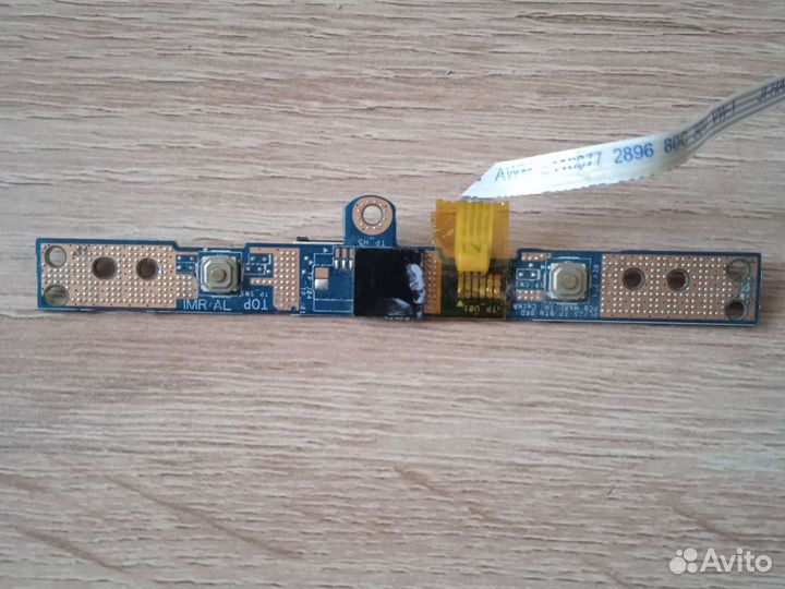 Плата, шлейф кнопок тачпада Toshiba L850-B5K