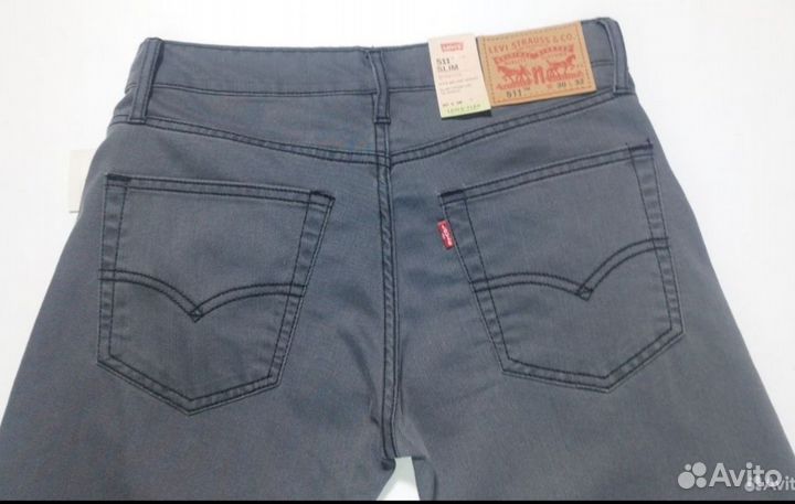 Джинсы Levi's 511 Slim W:40L:32 Пакистан Лето