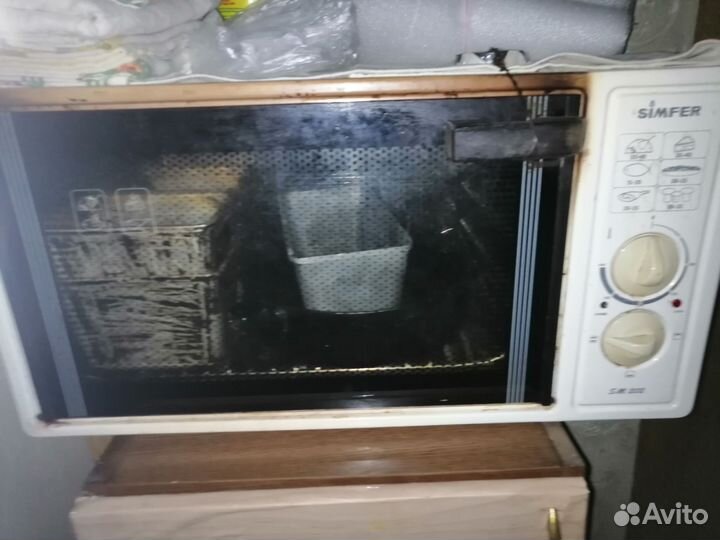 Духовка электрическая настольная бу