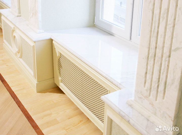 Подоконник из мрамора