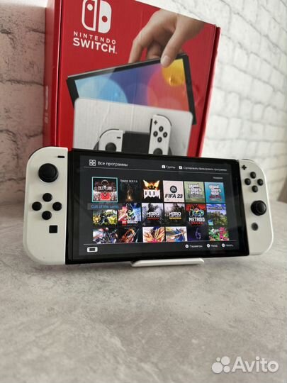 Nintendo switch oled прошит чип