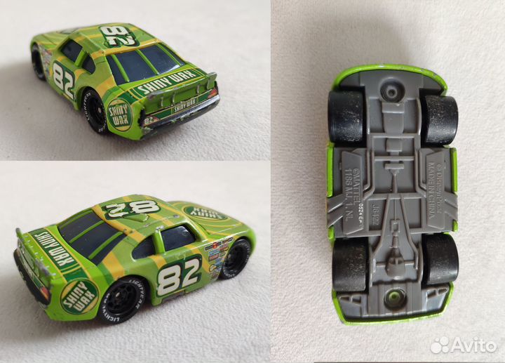 Гонщик Даррен Лидфуд № 82 Тачки Mattel