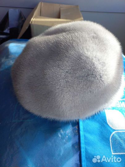 Кепка новая норковая мягкая