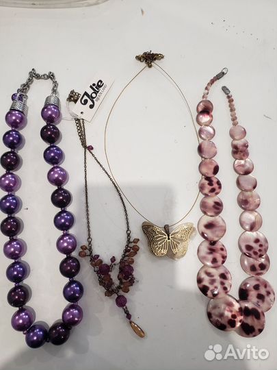 Бусы,цепочки