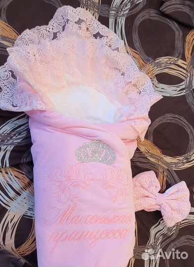 Конверт на выписку весна для девочки