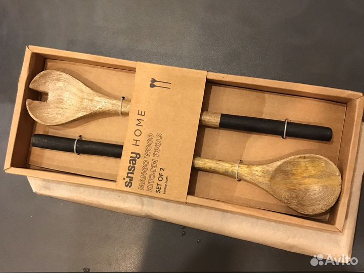 Салатные вилка ложка