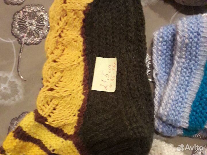 Носки вязаные