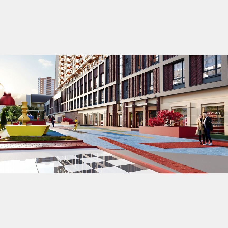 2-к. апартаменты, 54,6 м², 7/28 эт.