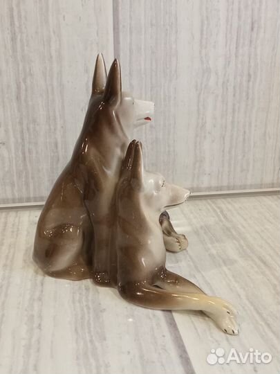 Статуэтка овчарки Вербилки