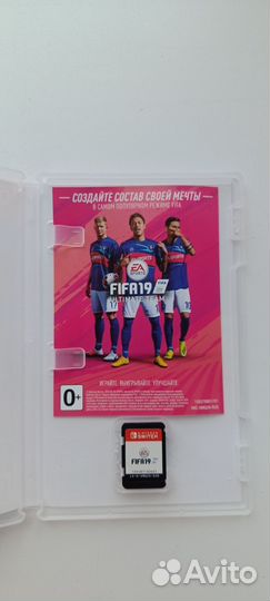 FIFA 19 игра для nintendo Switch/нинтендо свич