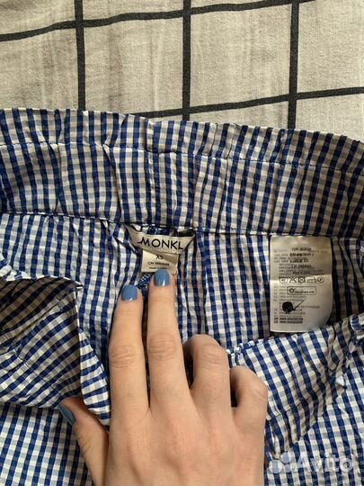 Шорты Monki в пижамном стиле