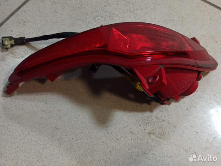 Задний правый фонарь в бампер solaris 14-17
