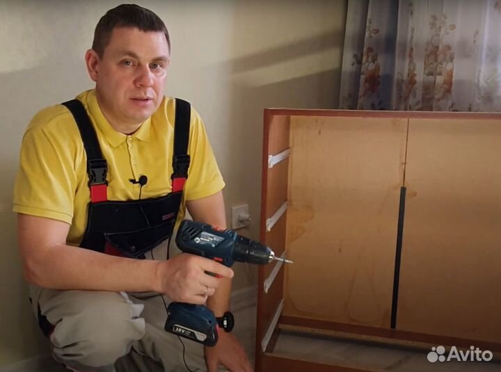 Сборщик мебели Сборка и установка кухни