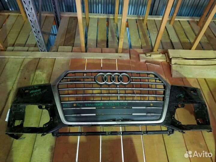 Audi q7 2019 Бампер передний