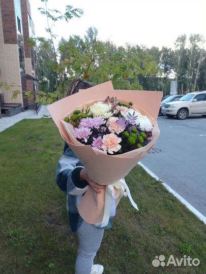 Букет цветов сборный