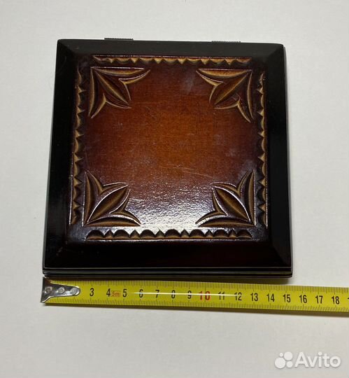 2 Шкатулки резная деревянная