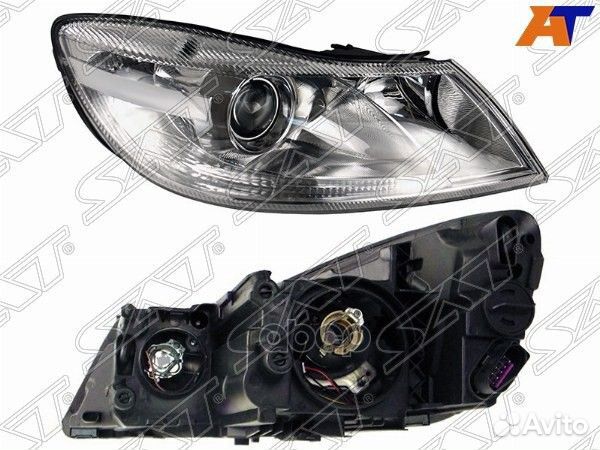 Фара skoda octavia 08-13 RH с электрокорректоро