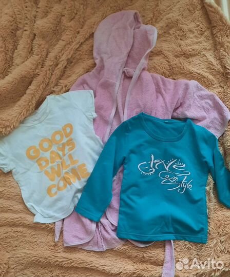 Детский махровый халат