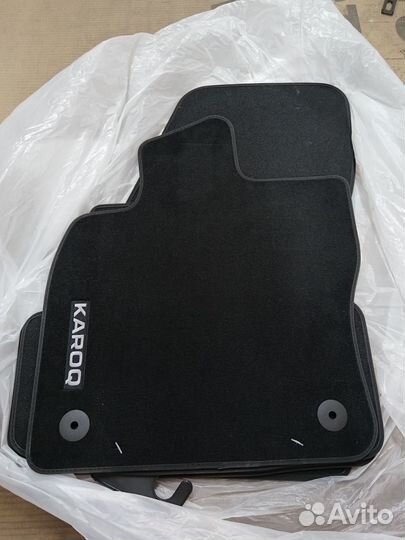 57B061404 ковры салона велюр karoq