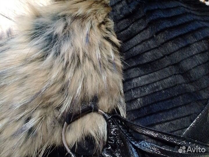 Жилетка натуральный мех