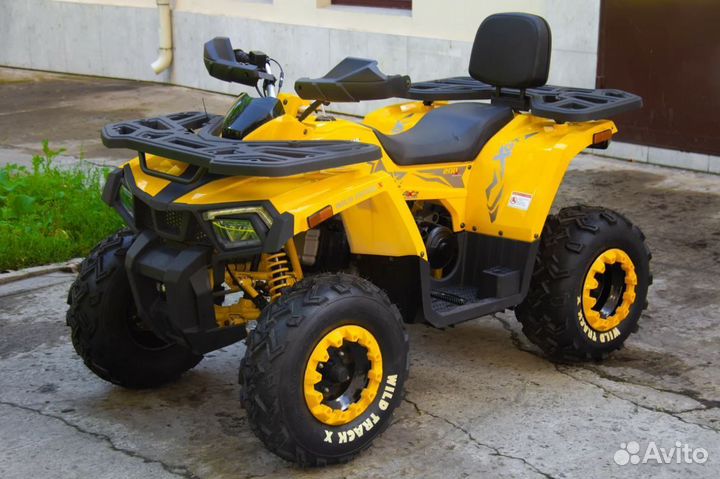 Квадроцикл Motoland Wild Track X 200 желт/черн