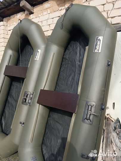Лодка пвх 2х местная