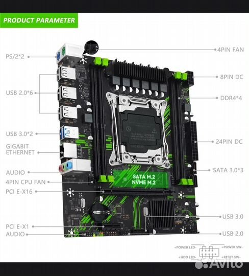 Gravity Turbine x99-P4 lga 2011-3