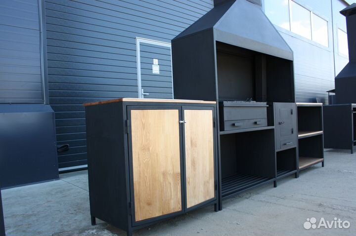 Мангальный комплекс из металла