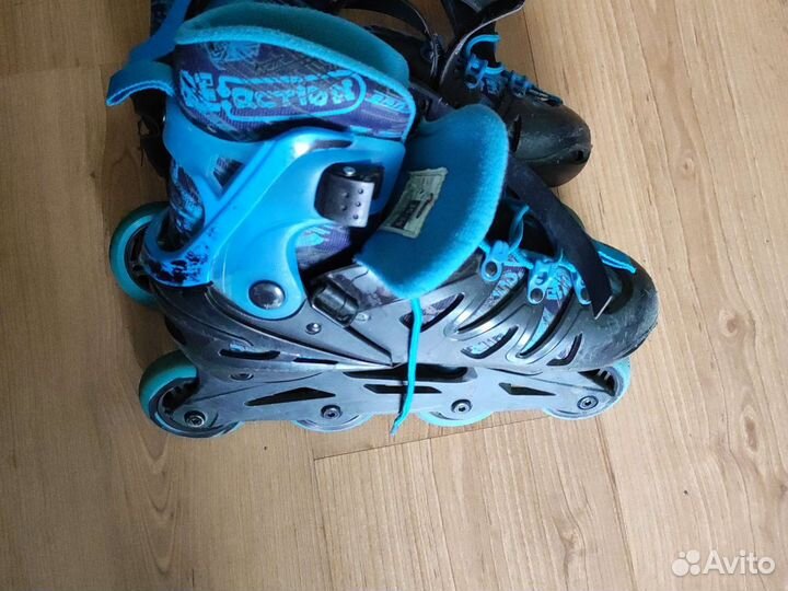 Роликовые коньки детские раздвижные
