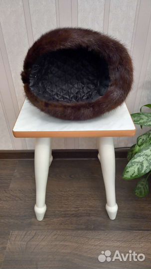 Шапка норковая женская бу