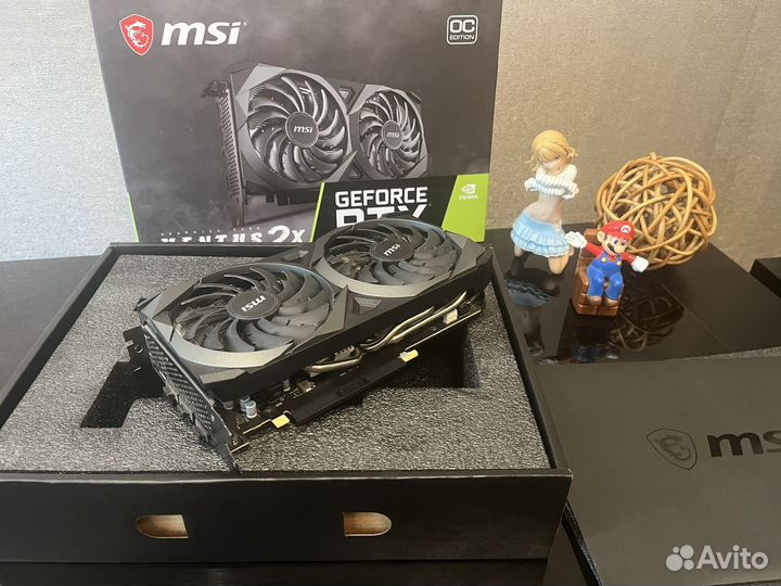 Rtx 3070 MSI ventus 2x 8gb (пломба)