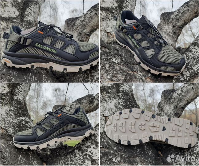 Треккинговые кроссовки летние Salomon