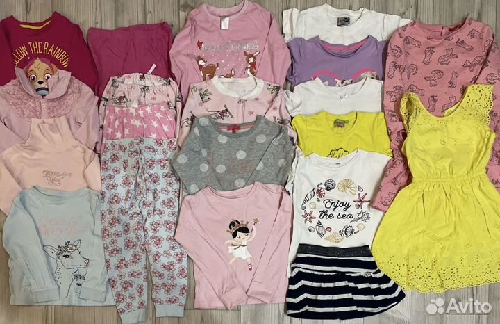 Детская одежда вещи пакетом на девочку
