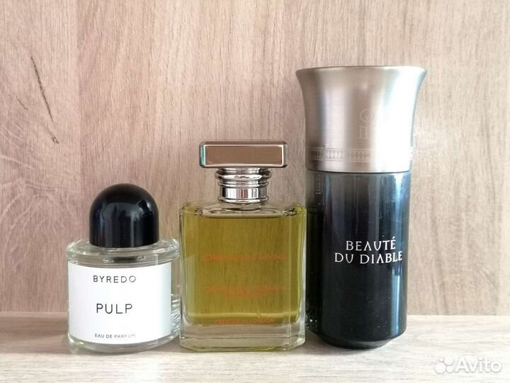 Нишевые ароматы, оригиналы из личного