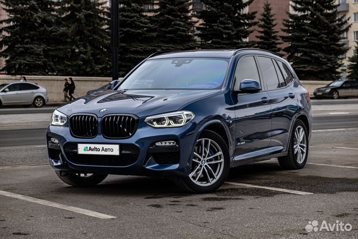 BMW X3 2.0 AT, 2018, 85 800 км