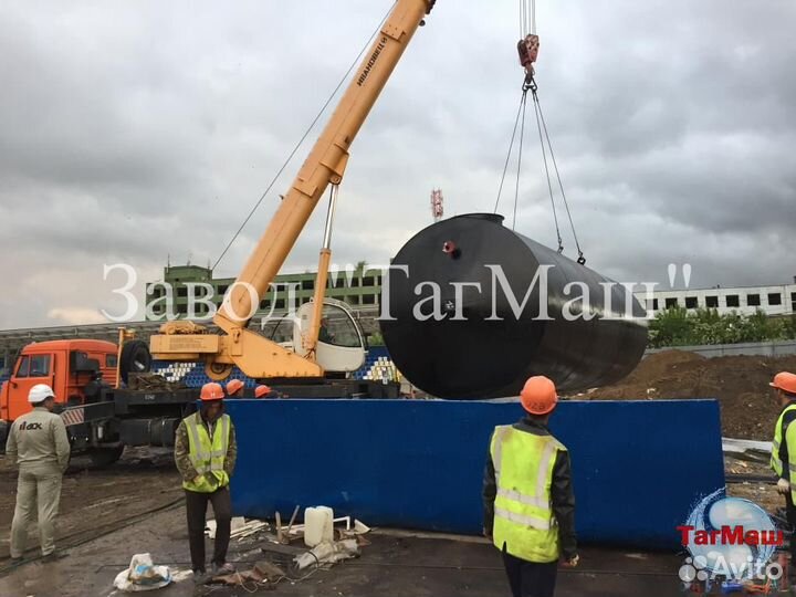 Резервуар, емкость для питьевой и техн. воды 50 м3