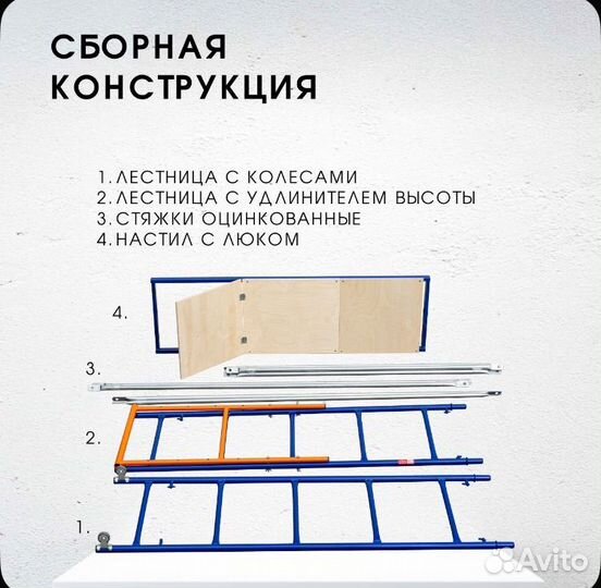 Помост малярный 