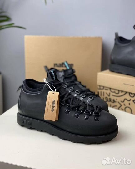 Ботинки Native Fitzsimmons Jiffy Black