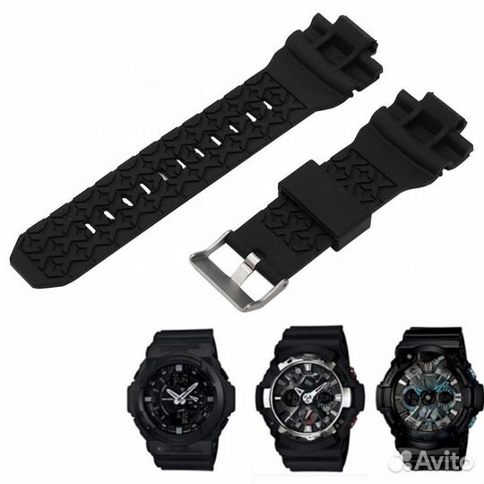 Ремешок для часов Casio gа-150, ga-200/201,300,310