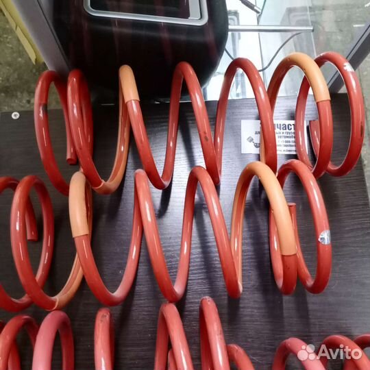 Пружины фобос спорт с занижением 50 мм ваз 2108