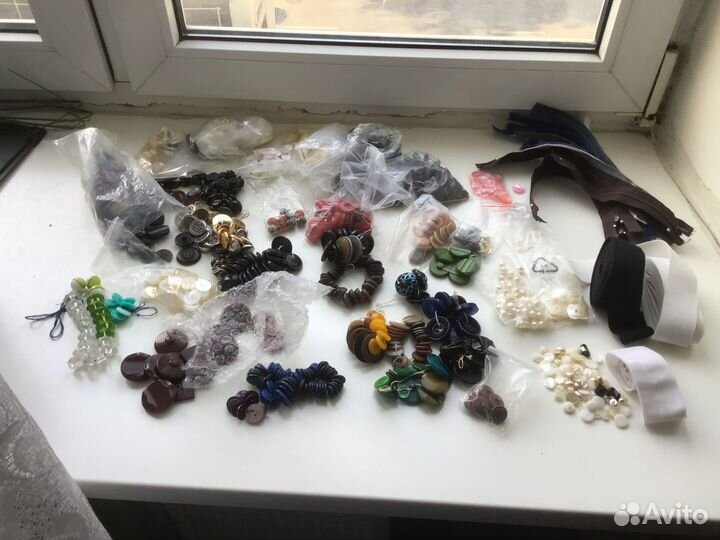 Пуговицы и аксессуары для шитья. СССР